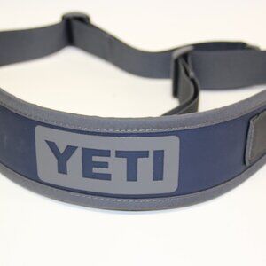 Yeti Adjustable Shoulder Strap Clip on Hopper Padded Carrying Clasps Navy NEW